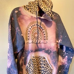 Custom Cheetah Print Hoodie
